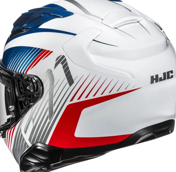 HJC Integraalhelmen|Helmen Met Zonnevizier-F71 Cato White/Red 235