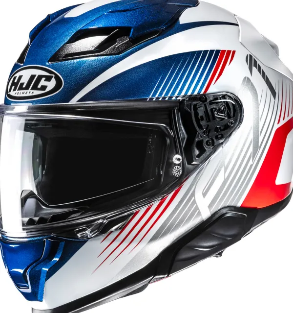 HJC Integraalhelmen|Helmen Met Zonnevizier-F71 Cato White/Red 235