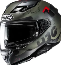 HJC Integraalhelmen|Helmen Met Zonnevizier-F71 Faco Green/Back 413