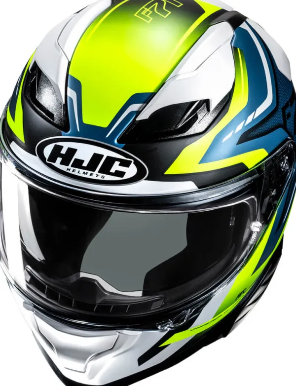 HJC Integraalhelmen|Helmen Met Zonnevizier-F71 Fe Yeow/Bue 752