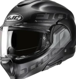 HJC Systeemhelmen|Helmen Met Zonnevizier-F100 Heta Grey/Back 808