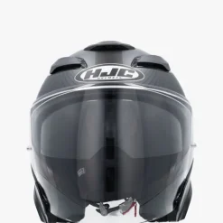 HJC Helmen Met Zonnevizier|Bluetooth Helmen-F31 Naby Back/Grey
