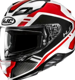 HJC Integraalhelmen|Helmen Met Zonnevizier-F71 Tozz White/Red 231