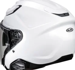 HJC Helmen Met Zonnevizier|Bluetooth Helmen-F31 White
