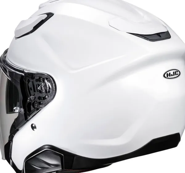 HJC Helmen Met Zonnevizier|Bluetooth Helmen-F31 White
