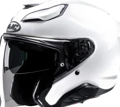 HJC Helmen Met Zonnevizier|Bluetooth Helmen-F31 White