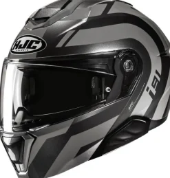 HJC Systeemhelmen|Helmen Met Zonnevizier-i91 Arven Grey/Back 818