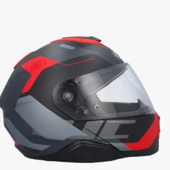HJC Systeemhelmen|Helmen Met Zonnevizier-i91 Cart Back/Red