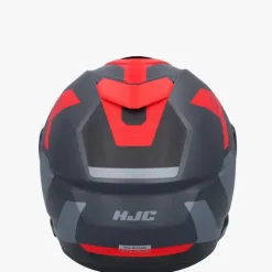 HJC Systeemhelmen|Helmen Met Zonnevizier-i91 Cart Back/Red