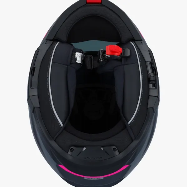 HJC Systeemhelmen|Helmen Met Zonnevizier-i91 Cart Grey/Pink