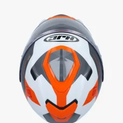 HJC Systeemhelmen|Helmen Met Zonnevizier-i91 Cart White/Orange