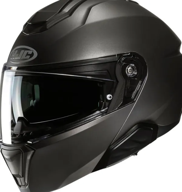 HJC Systeemhelmen|Helmen Met Zonnevizier-i91 Dark Grey