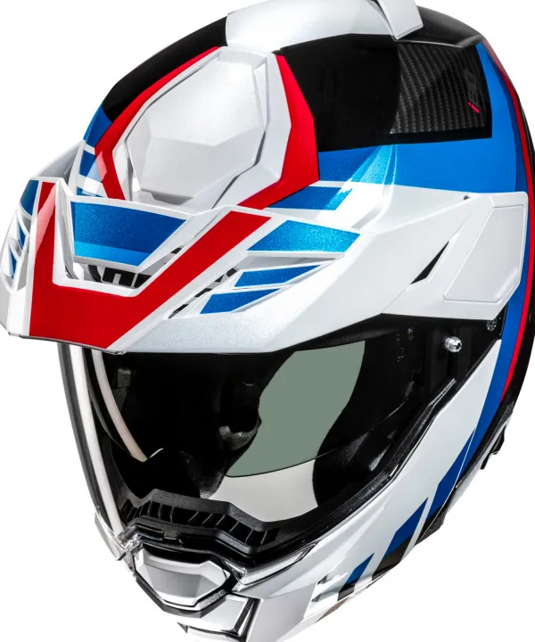 HJC Systeemhelmen|Helmen Met Zonnevizier-i80 Ie White/Back 215