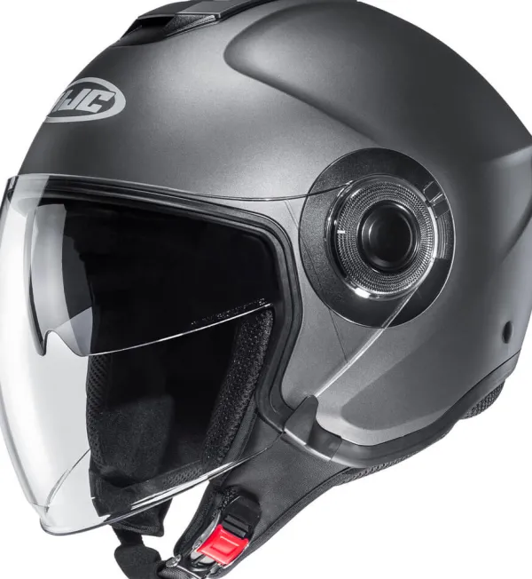 HJC Helmen Met Zonnevizier|Bluetooth Helmen-I40N Dark Grey
