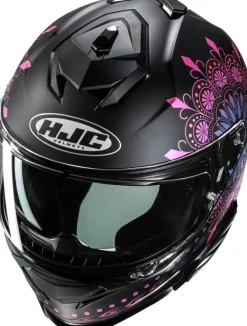 HJC Integraalhelmen|Helmen Met Zonnevizier-i71 Nie Back/Pink 165