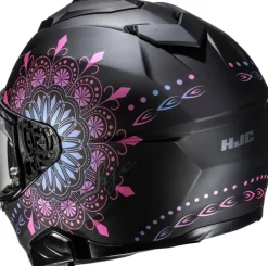 HJC Integraalhelmen|Helmen Met Zonnevizier-i71 Nie Back/Pink 165
