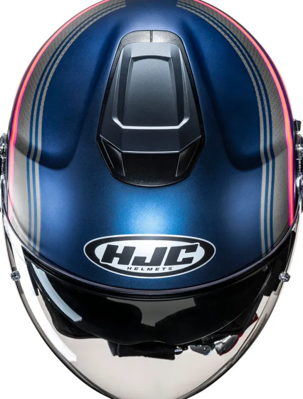 HJC Helmen Met Zonnevizier|Bluetooth Helmen-i40N Linia Purple/Pink 668