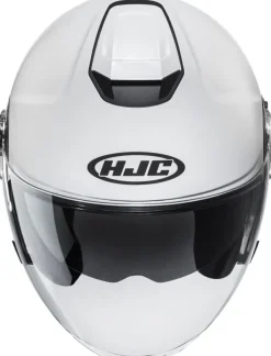 HJC Helmen Met Zonnevizier|Bluetooth Helmen-I40N White
