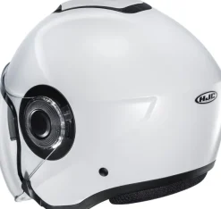 HJC Helmen Met Zonnevizier|Bluetooth Helmen-I40N White