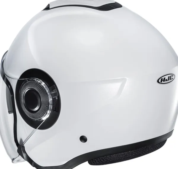HJC Helmen Met Zonnevizier|Bluetooth Helmen-I40N White