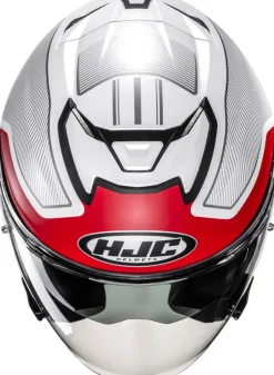 HJC Helmen Met Zonnevizier|Bluetooth Helmen-i31 Tevi White/Red 231