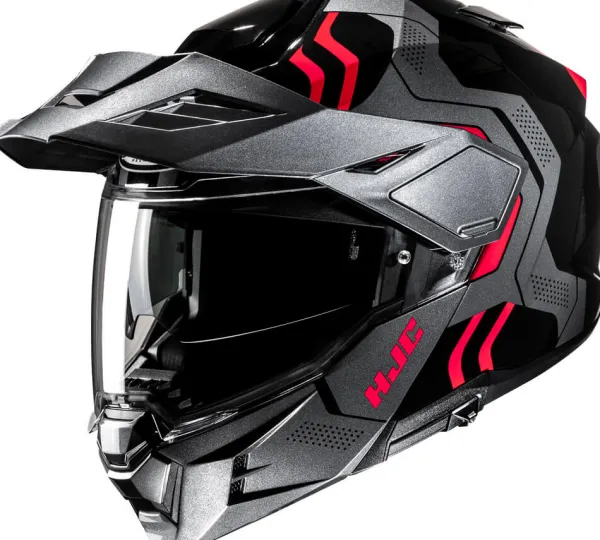 HJC Systeemhelmen|Helmen Met Zonnevizier-i80 Vey Back/Red 138