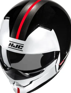 HJC Helmen Met Zonnevizier|Bluetooth Helmen-i20 Vena Back/White 123