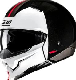 HJC Helmen Met Zonnevizier|Bluetooth Helmen-i20 Vena Back/White 123