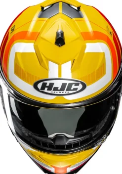 HJC Integraalhelmen|Helmen Met Zonnevizier-i71 Viz Yeow/Red 738