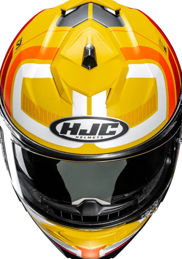 HJC Integraalhelmen|Helmen Met Zonnevizier-i71 Viz Yeow/Red 738