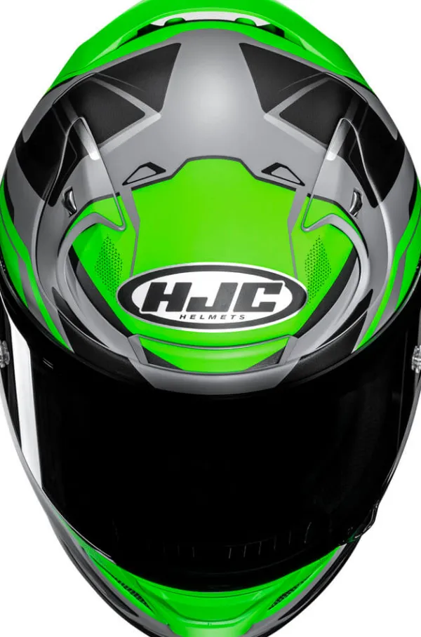 HJC Integraalhelmen|Bluetooth Helmen-RPHA 12 Bre Green/Back 418