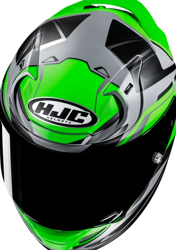HJC Integraalhelmen|Bluetooth Helmen-RPHA 12 Bre Green/Back 418