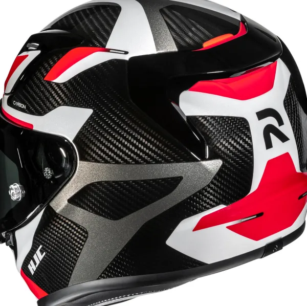 HJC Integraalhelmen|Bluetooth Helmen-RPHA-12 Carbon Xentra Back/Red 123