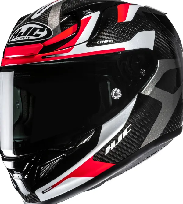 HJC Integraalhelmen|Bluetooth Helmen-RPHA-12 Carbon Xentra Back/Red 123