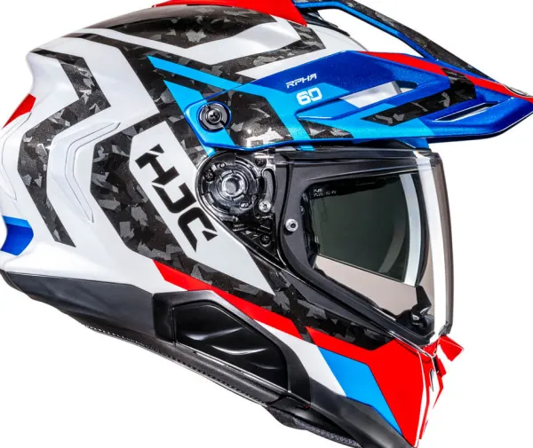 HJC Adventure Helmen|Helmen Met Zonnevizier-RPHA-60 Dakar White/Bue 253