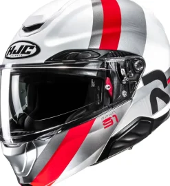 HJC Systeemhelmen|Helmen Met Zonnevizier-RPHA-91 Fenh White/Red 283
