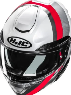 HJC Systeemhelmen|Helmen Met Zonnevizier-RPHA-91 Fenh White/Red 283