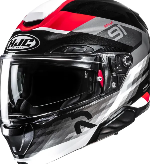 HJC Systeemhelmen|Helmen Met Zonnevizier-RPHA-91 ada Back/Red 123