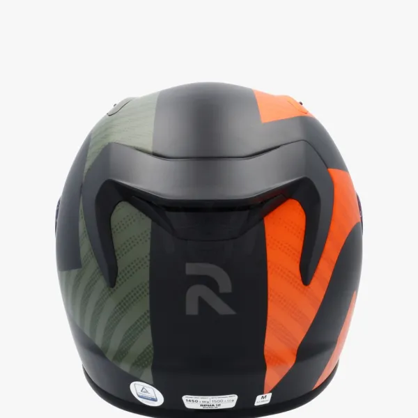HJC Integraalhelmen|Bluetooth Helmen-RPHA 12 Ottin Orange/Back