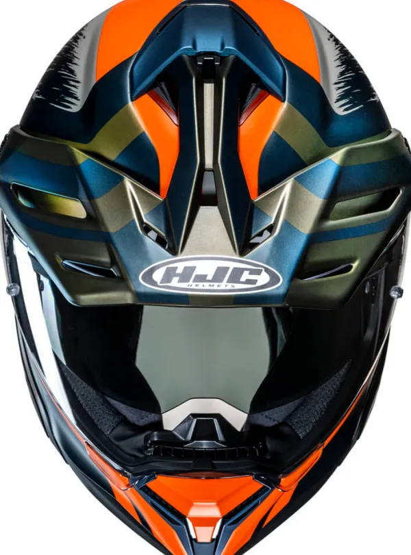 HJC Adventure Helmen|Helmen Met Zonnevizier-RPHA-60 Quid Green/Orange 483