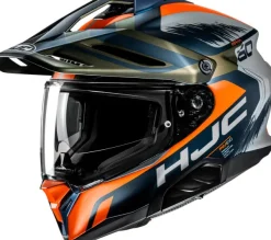 HJC Adventure Helmen|Helmen Met Zonnevizier-RPHA-60 Quid Green/Orange 483