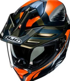 HJC Adventure Helmen|Helmen Met Zonnevizier-RPHA-60 Quid Green/Orange 483