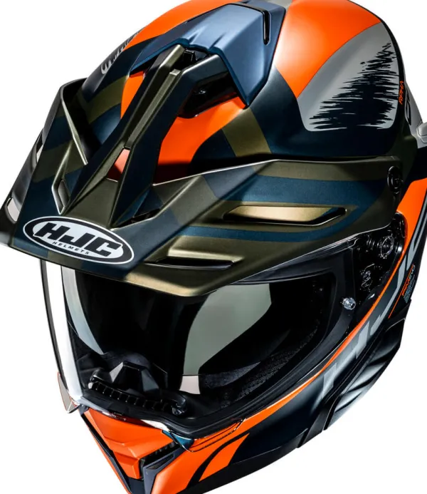 HJC Adventure Helmen|Helmen Met Zonnevizier-RPHA-60 Quid Green/Orange 483