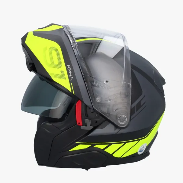 HJC Systeemhelmen|Helmen Met Zonnevizier-RPHA-91 Rafino Back/Yeow 178
