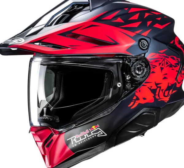 HJC Adventure Helmen|Helmen Met Zonnevizier-RPHA-60 Red Bu pieberg Red/Bue 352