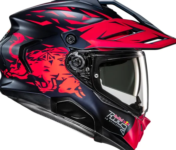 HJC Adventure Helmen|Helmen Met Zonnevizier-RPHA-60 Red Bu pieberg Red/Bue 352