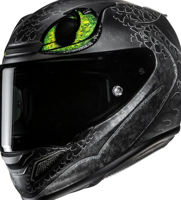 HJC Integraalhelmen|Bluetooth Helmen-RPHA-12 Toothe 2 Grey/Green 814