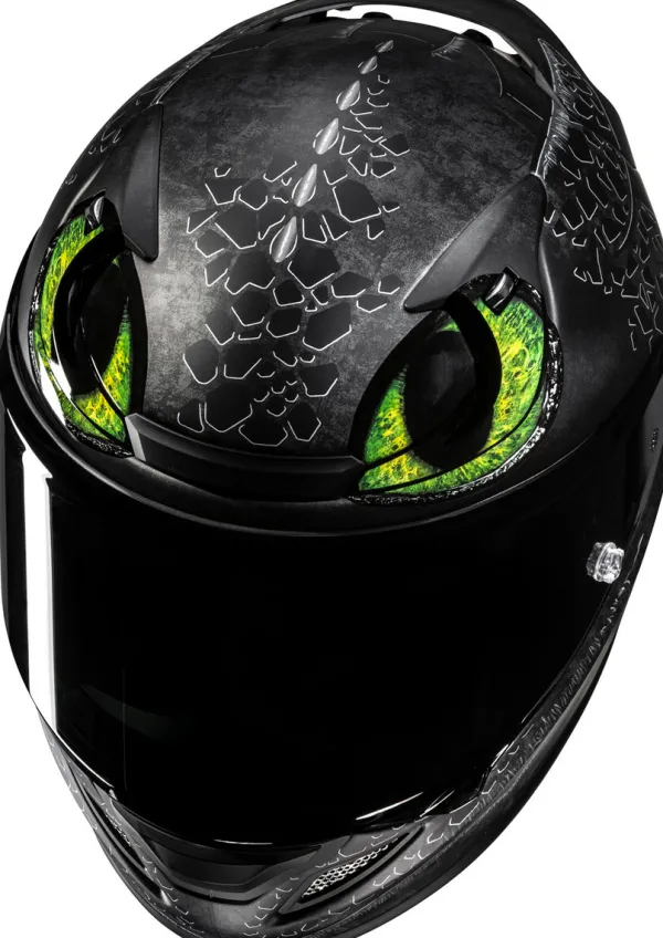 HJC Integraalhelmen|Bluetooth Helmen-RPHA-12 Toothe 2 Grey/Green 814