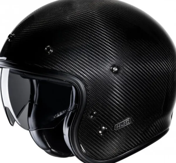 HJC Helmen Met Zonnevizier|Jethelmen-V31 Carbon 888