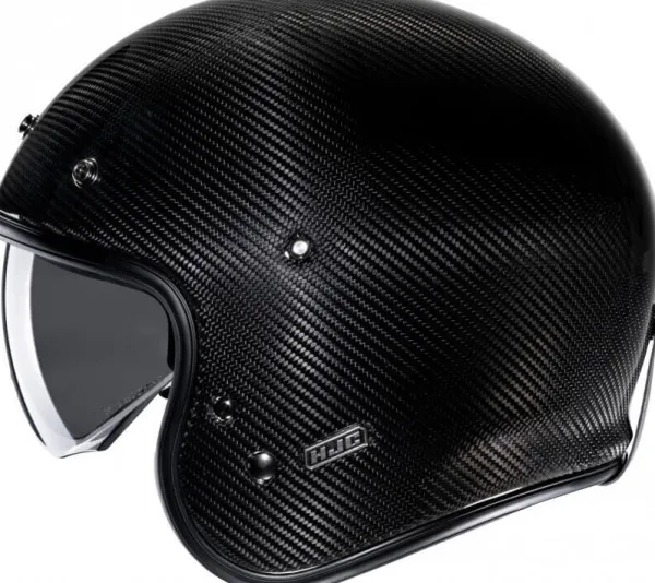 HJC Helmen Met Zonnevizier|Jethelmen-V31 Carbon 888